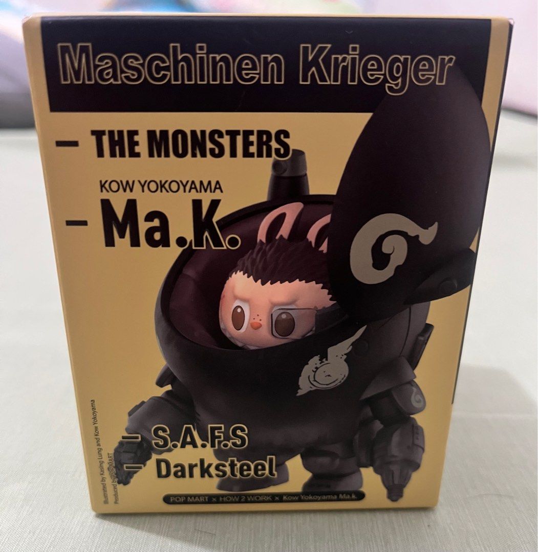 Popmart The Monsters Maschine Krieger (Category: Designer & Blind Box Toys) located in Quezon City. Submitted by bcbiteshop (Listing ID 1423393116, Image 1). Description: Popmart the Monsters Maschinen Kriger sealed/unopened blind box.