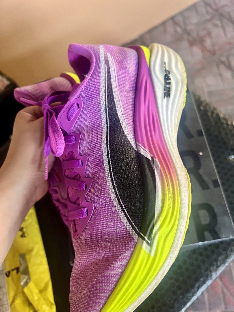 Puma Deviate Elite 3 (Category: Sneakers) located in Manila. Submitted by shushuanime (Listing ID 1423344414, Image 3). Description: Selling my Puma Deviate Nitro Elite 3! Size: 7.5 W / 24cm With box Slightly negotiable Bought price (mall): 12k+ RFS: Currently pregnant, advised to stop running and need to declutter Shipping: LBC / J&T / Lalamove Meetup: Around Alabang / Selected areas in Las Piñas.