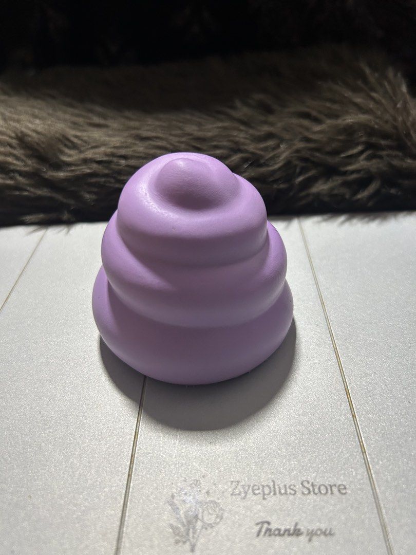 Purple Swirl Stress Ball (Category: Kids Toys) located in Angeles City. Submitted by zyeplus (Listing ID 1423270287, Image 1). Description: - Purple swirl design - Smooth, matte finish - Made of soft, pliable material - Small, handheld size - Perfect for stress relief.