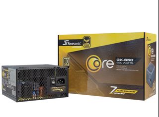 Seasonic FOCUS GX 650W PSU 80+ Gold (semi-modular), Computers & Tech ...