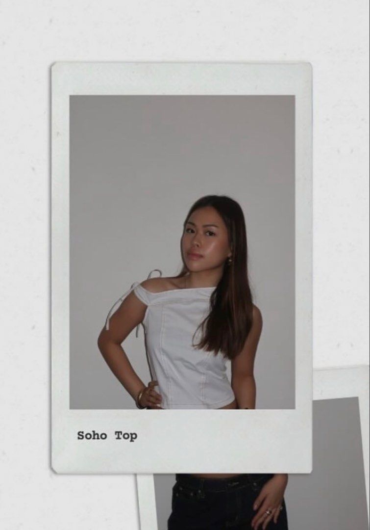 Miu the label Soho Top - White S (Category: Others Tops) located in Manila. Submitted by gogglesss (Listing ID 1423393068, Image 1). Description: - size S White Soho top from miu the label - SRP ₱1450 - Asymmetrical design tags zara hnm bershka isa the label miu the label phia the label beyond collective brandy melville subdued hollister uniqlo.