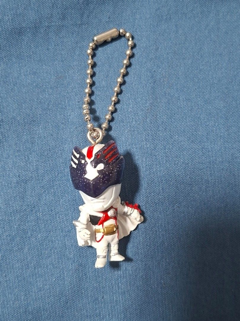 Super Sentai Keychains (Category: Character Goods) located in San Fernando. Submitted by silverforest-63a2 (Listing ID 1423418444, Image 2). Description: 65php for each Kyuranger 75php for each Lupinranger/Patranger 250php only for All Includes: -Uchu Sentai Kyuranger: -ShishiRed Orion (White) -RyuuCommander (Violet) -Kaizou Sentai Lupinranger: -Lupin X (Black) -Keisatsu Sentai Patranger: -Patran X (Gold) Don't hesitate to ask for more photos Mod