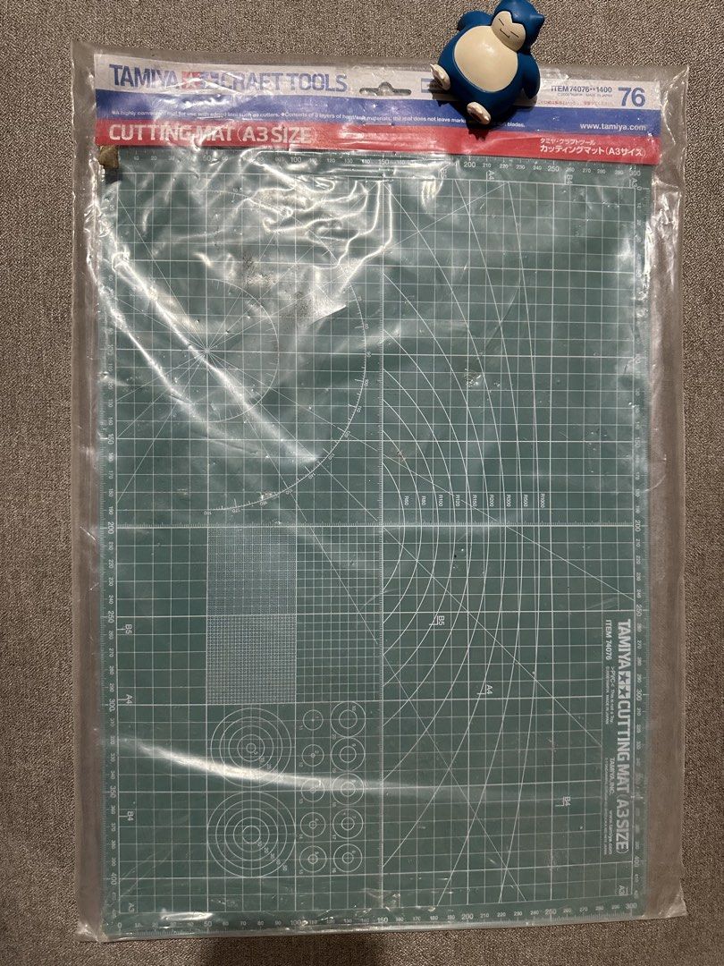Tamiya Cutting Mat A3 Size (Category: Craft Supplies & Tools) located in Taguig. Submitted by find.ers_keeper (Listing ID 1423377782, Image 2). Description: Sealed Authentic Tamiya Cutting Mat (A3) Has a small tear on outside plastic, but still sealed (See photo).