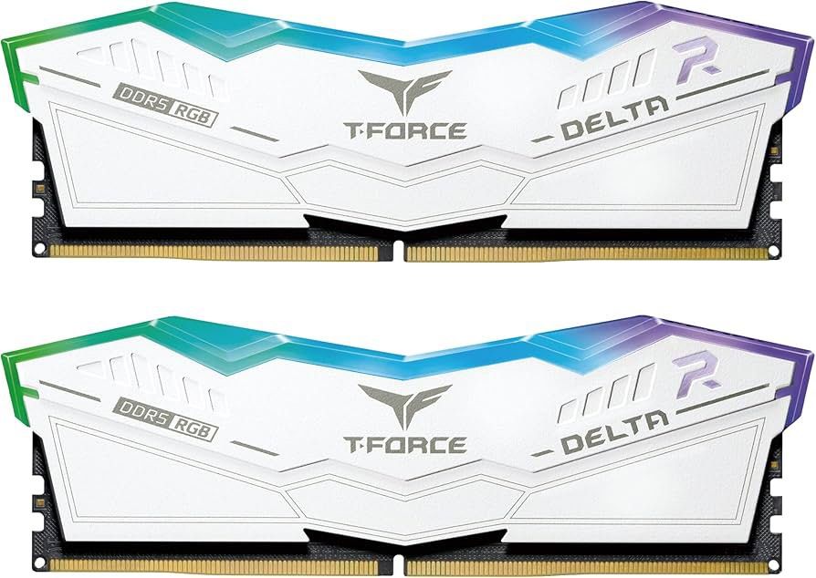T-Force Delta RGB DDR5 32 GB RAM - White, Computers & Tech, Parts ...