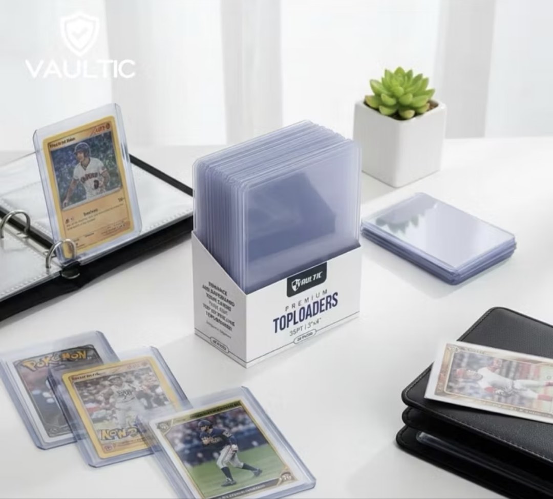 Vaultic Premium Toploaders (blue tint), Hobbies & Toys, Memorabilia ...