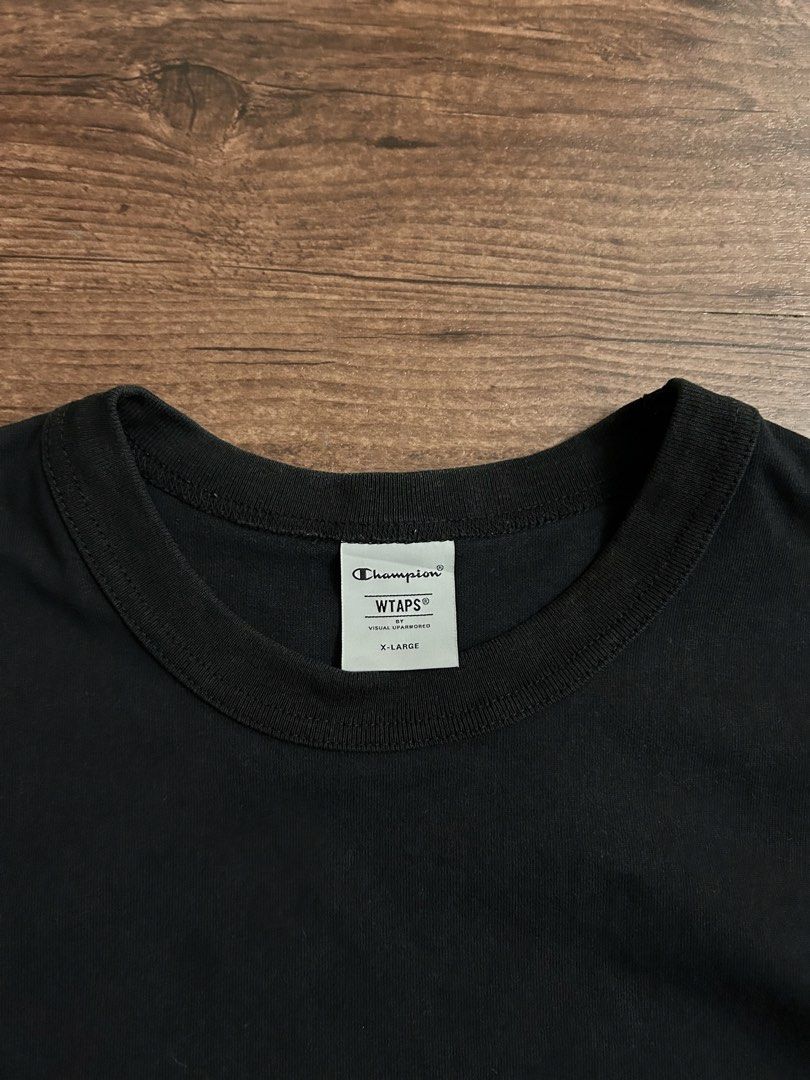 WTAPS x Champion Academy series vol 3 (Category: Tshirts & Polo Shirts ) located in Bulacan. Submitted by onedrop.ph (Listing ID 1423399116, Image 2). Description: - WTAPS x Champion - Size: XL - Excellent Condition - No issue - 9/10 color rate ₱1,500+sf.