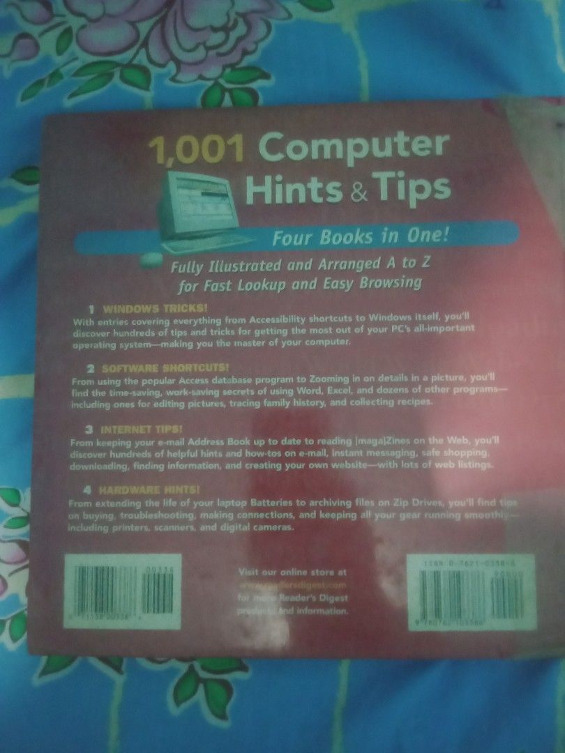 1,001 Computer Hints & Tips Book (Category: Textbooks) located in Batangas. Submitted by abotkayafinds (Listing ID 1423546044, Image 2). Description: negotiable Price .