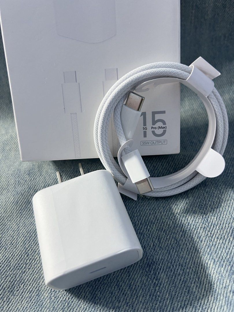 35W iPhone 15 Promax Usb-c to C Cable (Category: Chargers) located in Manila. Submitted by as_onlineshop11 (Listing ID 1423607696, Image 2). Description: .