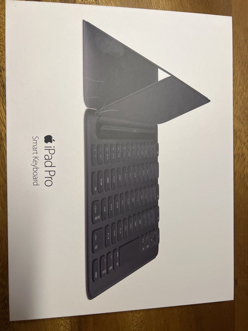 Apple iPad Pro Smart Keyboard (Category: Computer Keyboard) located in Taguig. Submitted by joe.olx (Listing ID 1423533616, Image 1). Description: Apple Smart Keyboard for the iPad Pro 9.7-inch. The model number is A1772. It is designed for the iPad Pro 9.7-inch. The keyboard is black. The box includes the keyboard itself. The item is new and unused..