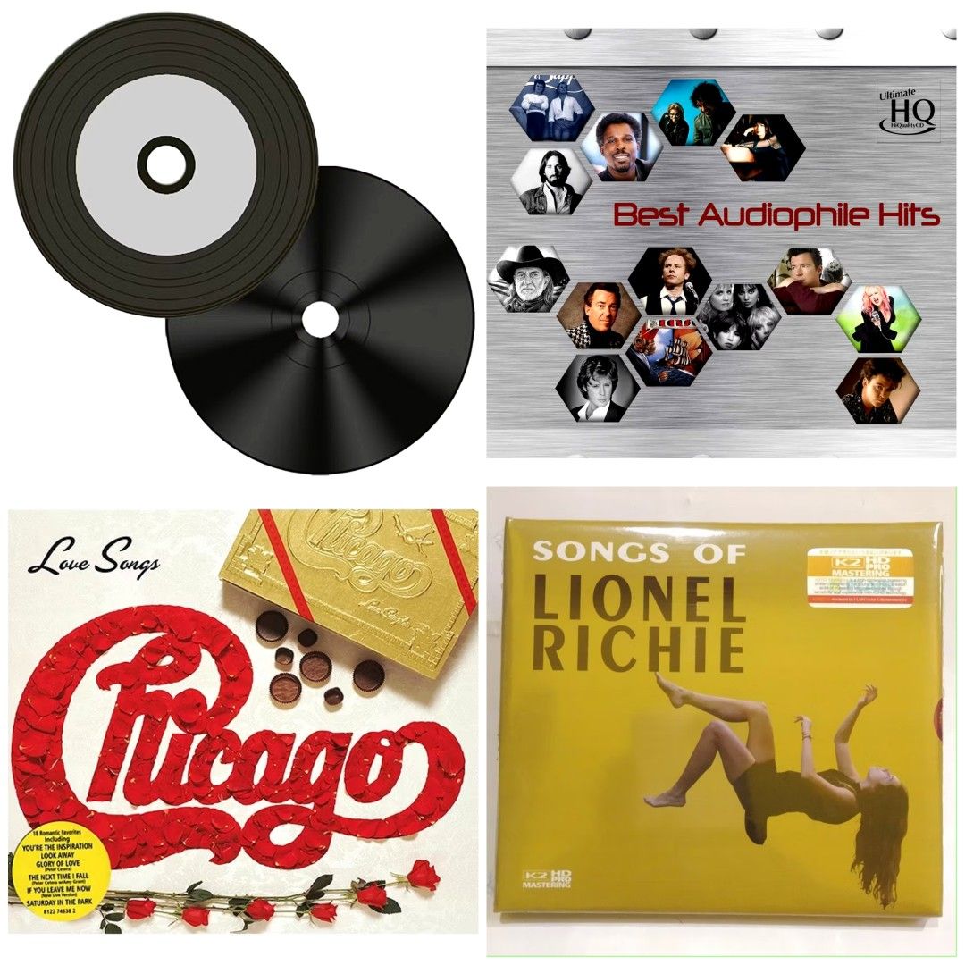 Audiophile reference in Vinyl CD (sealed) (Category: Vinyls) located in Antipolo. Submitted by swiftbird_acaae2 (Listing ID 1423584180, Image 3). Description: *Brand new (sealed) Audiophile Reference in black vinyl-CDs 🎷💿📀💽 -The Sheffield lab/ Jazz & Pop experience/ various artists/ 2 disc book set/ DSD: Php1800 -Chesky records/ Audiophile Ultimate Demonstration disc/ various artists: Php1500 -Best Audiophile hits/ various artists/ K2 hd/ K2H