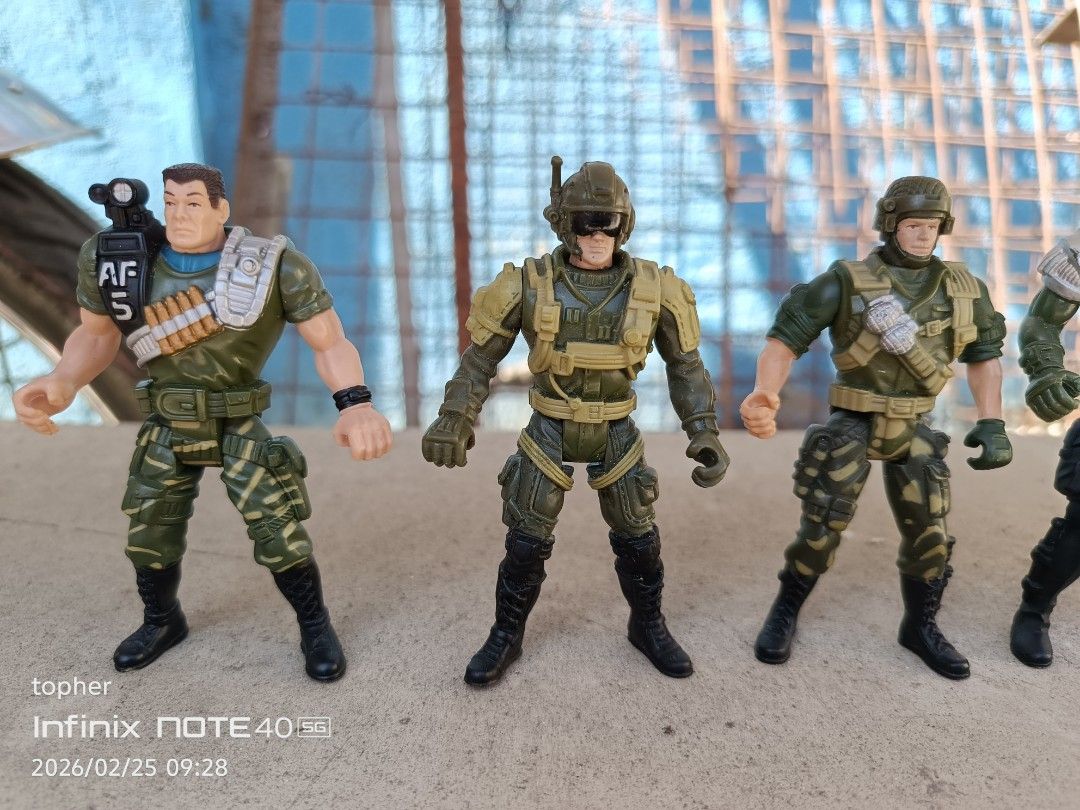 CHAP MEI SOLDIER FORCE 1997 set (Category: Figurines & Statues) located in Tarlac. Submitted by cmtoys (Listing ID 1423502192, Image 3). Description: CHAP MEI SOLDIER FORCE 1997 FIGURE SET YEAR 1997 RELEASED (VINTAGE) 3.75" figs 650 PESOS PLUS SHIPPING FEE RFS: SPARE ON MY COLLECTION (2 sets available) .