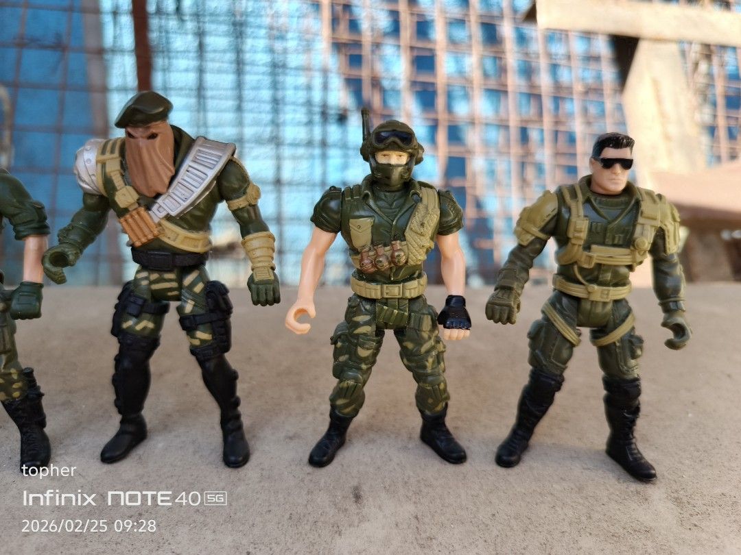 CHAP MEI SOLDIER FORCE 1997 set (Category: Figurines & Statues) located in Tarlac. Submitted by cmtoys (Listing ID 1423502192, Image 2). Description: CHAP MEI SOLDIER FORCE 1997 FIGURE SET YEAR 1997 RELEASED (VINTAGE) 3.75" figs 650 PESOS PLUS SHIPPING FEE RFS: SPARE ON MY COLLECTION (2 sets available) .