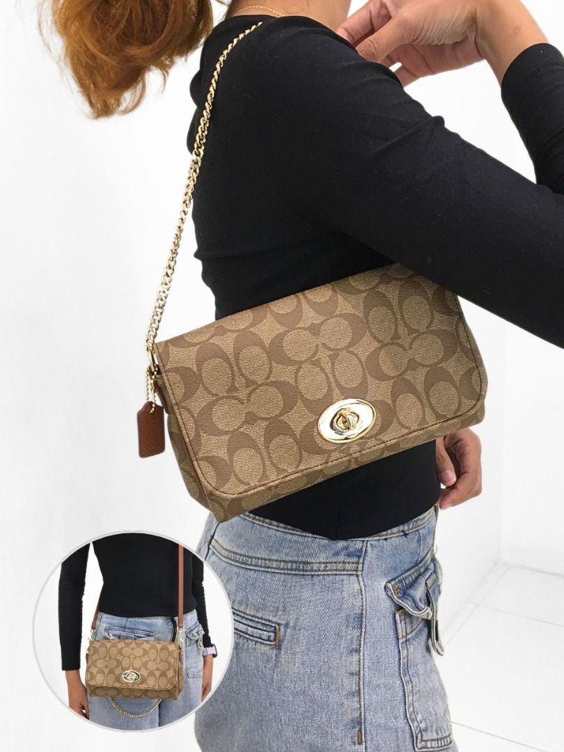 COACH Mini Ruby Two-Way Shoulder Sling Bag (Pre-owned Authentic) (Category: Luxury Bags & Wallets) located in Santa Rosa. Submitted by brandieshoppe (Listing ID 1423446769, Image 1). Description: ✅ Authentic/Original Preloved ✅ From Japan Auction ✅ Money-back Guaranteed If Proven Fake ✅ Message Us For More Details ✅ Open for Layaway Disclaimer: All items sold are preloved unless otherwise stated as brand new. As pre-owned items, signs of previous