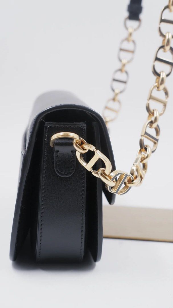 Dior Montainge Avenue 30 (Category: Luxury Bags & Wallets) located in Quezon City. Submitted by slluxury_ph (Listing ID 1423520771, Image 3). Description: Overall Condition: Like New Exterior Condition: Like New Interior Condition: Like New Rank: S Material: Calfskin Leather Made in: Italy Color: Black Measurements: L9 x W2.5 x H5 Hardware: GHW Inclusions: Tag, Cards and Orig Dust .