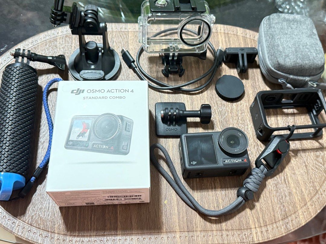 DJI Osmo Action 4 Standard Combo, Photography, Cameras on Carousell