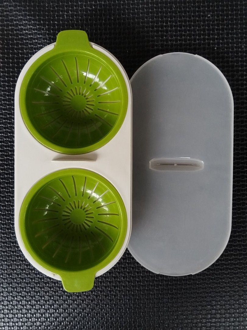 Egg Steamer Cooking Mold/Poacher (Category: Bakeware) located in Iloilo. Submitted by pinspirewitha (Listing ID 1423549999, Image 2). Description: Microwave oven safe. Orange pic for reference only. .