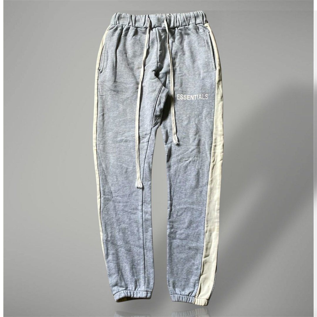 Essentials FOG Sweatpants (Category: Joggers) located in Sipalay. Submitted by ngipngipthrift (Listing ID 1421463988, Image 1). Description: Essentials FOG Sweatpants Medium W- 26 to 32 stretch L- 39 Excellent condition Issue- yellow stains Needed wash 450 + sf❗️ Pm me if interested🤝 .