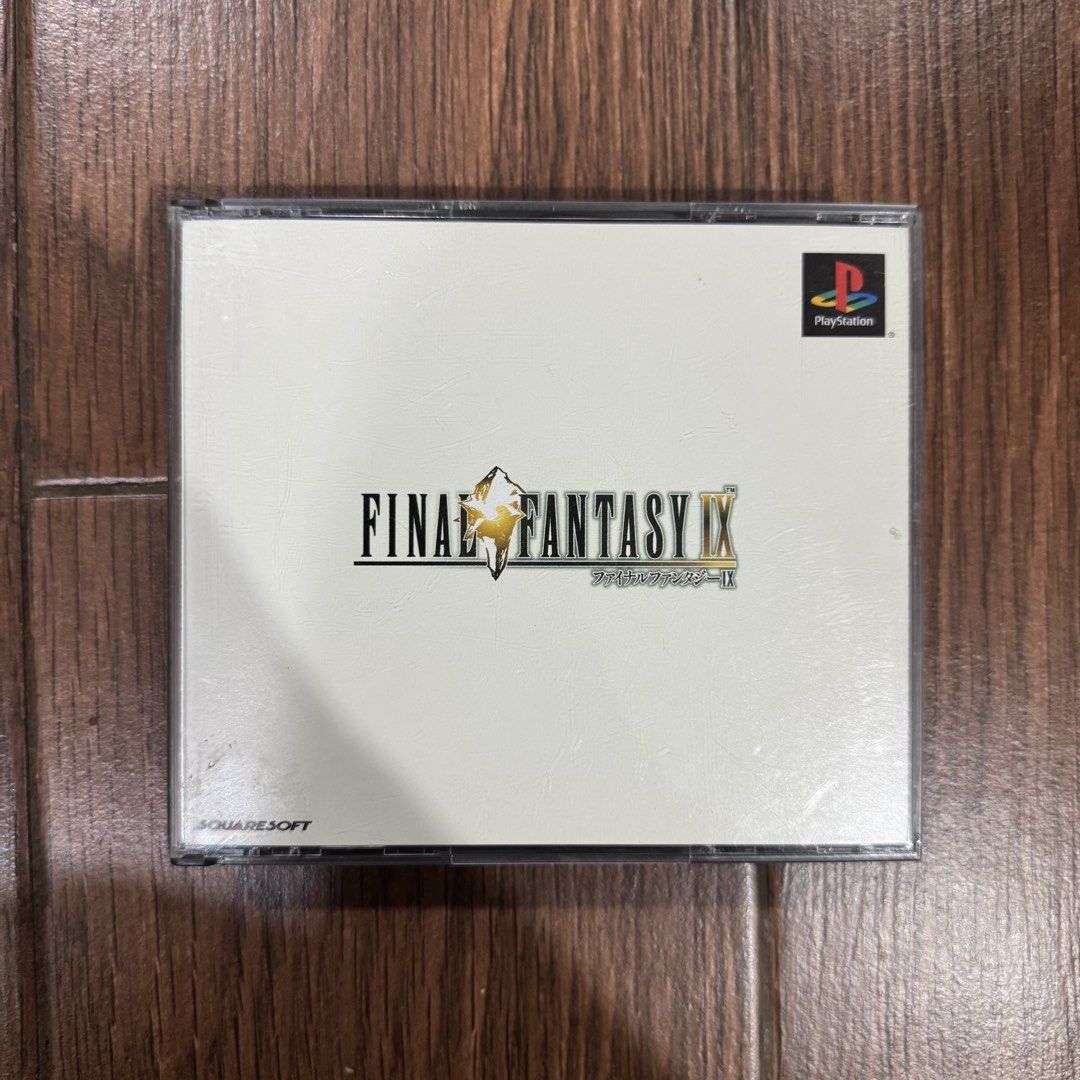Final Fantasy IX PlayStation 1 (Category: PlayStation) located in Muntinlupa City. Submitted by lanslotlot (Listing ID 1423501638, Image 1). Description: Final Fantasy IX for PlayStation 1. Includes the game case, the game manual, and the four game discs. The discs feature character art. The game case has the Final Fantasy IX logo on the front. The game is in its original packaging. VERY GOOD CONDITION ‼️ - no scratches - complete set.
