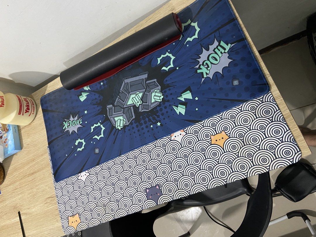 Gaming Mousepad - Anime Design (Category: Mouse & Mousepads) located in Manila. Submitted by kmc09 (Listing ID 1423544206, Image 1). Description: Selling 3 mouse pad as pack Good as new Super cute and cool ng design the black one is wide and leather skin rfs: declutter.