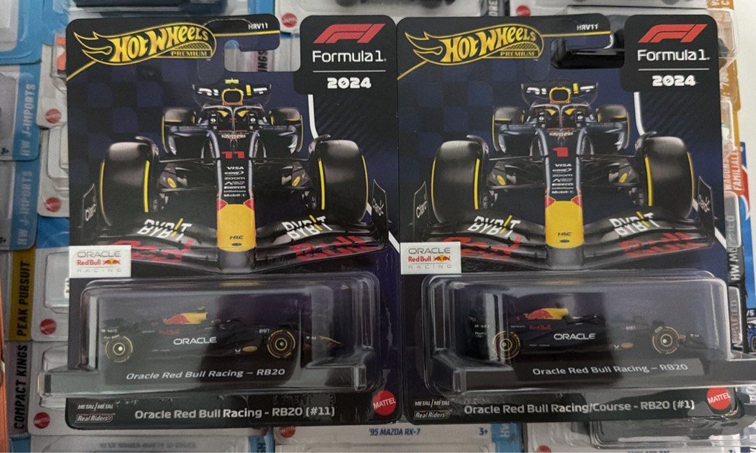 Hot Wheels F1 Oracle Red Bull Racing RB20, Hobbies & Toys, Toys & Games ...
