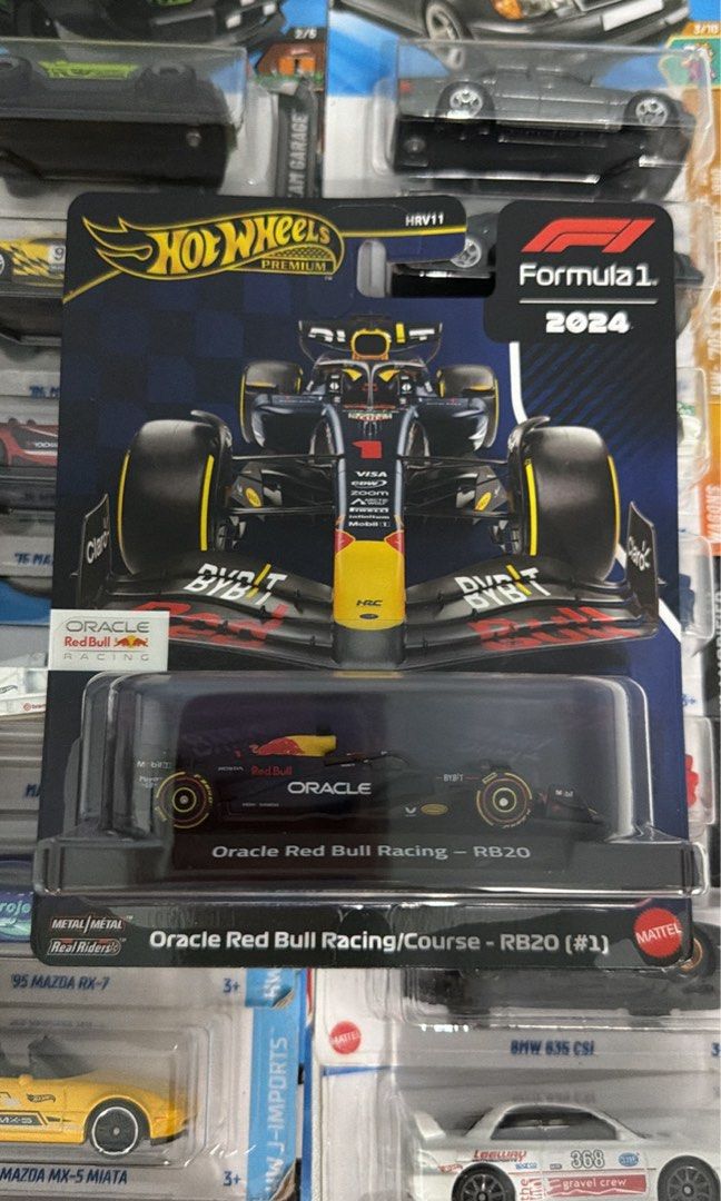 Hot Wheels F1 Oracle Red Bull Racing RB20, Hobbies & Toys, Toys & Games ...