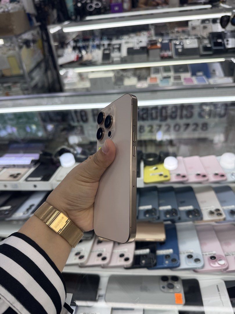 Iphone 16 Pro 512gb FU 90% batt NTC (Category: iPhone 16 Series) located in San Juan City. Submitted by keannagadgetph (Listing ID 1423589303, Image 3). Description: Available Units for today's POST! Iphone 16 Pro / 512gb / NTC Variant - any colors available (price may vary) - good condition - 95% Makinis - 90% battery - NTC Variant - No Repair ~ Accepting SWAP / TRADE IN / INSTALLMENT / BINTA UNIT ~ CASH ON DELIVERY METRO MANILA / LBC PAYMENT FI