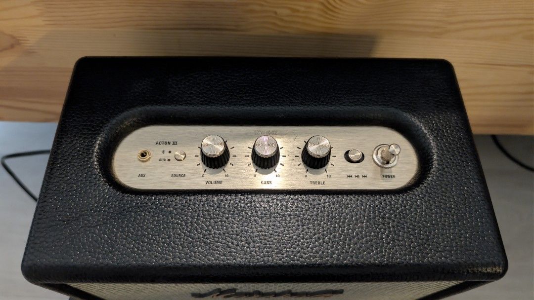 Marshall Acton III Bluetooth Speaker410546167853230081