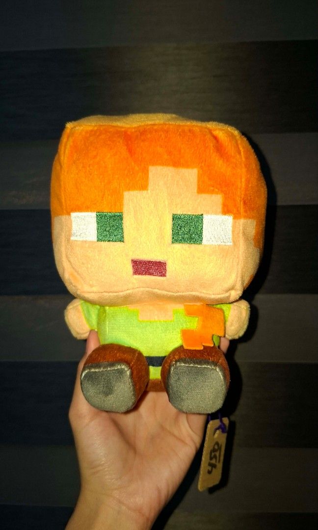 Minecraft Alex Plushie (Category: Plushies & Soft Toys) located in Bacoor. Submitted by raket_projects (Listing ID 1423452789, Image 1). Description: P450 only Minecraft Alex Plushie 🩷 As is wyswyg 🩷 Clean and fresh 🫧 🩷 With clear etiketa.