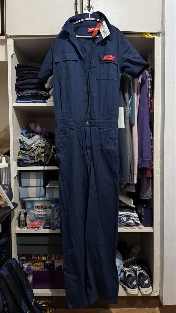 Mossimo Gekko Navy Blue Jumpsuit XL (Category: Sets & Coordinates) located in Rizal. Submitted by marvinmaclang (Listing ID 1423537428, Image 1). Description: Mossimo Gekko Navy Blue Jumpsuit XL never been used MOP: PAYMAYA SHIPPING: BUYER’S EXPENSE.