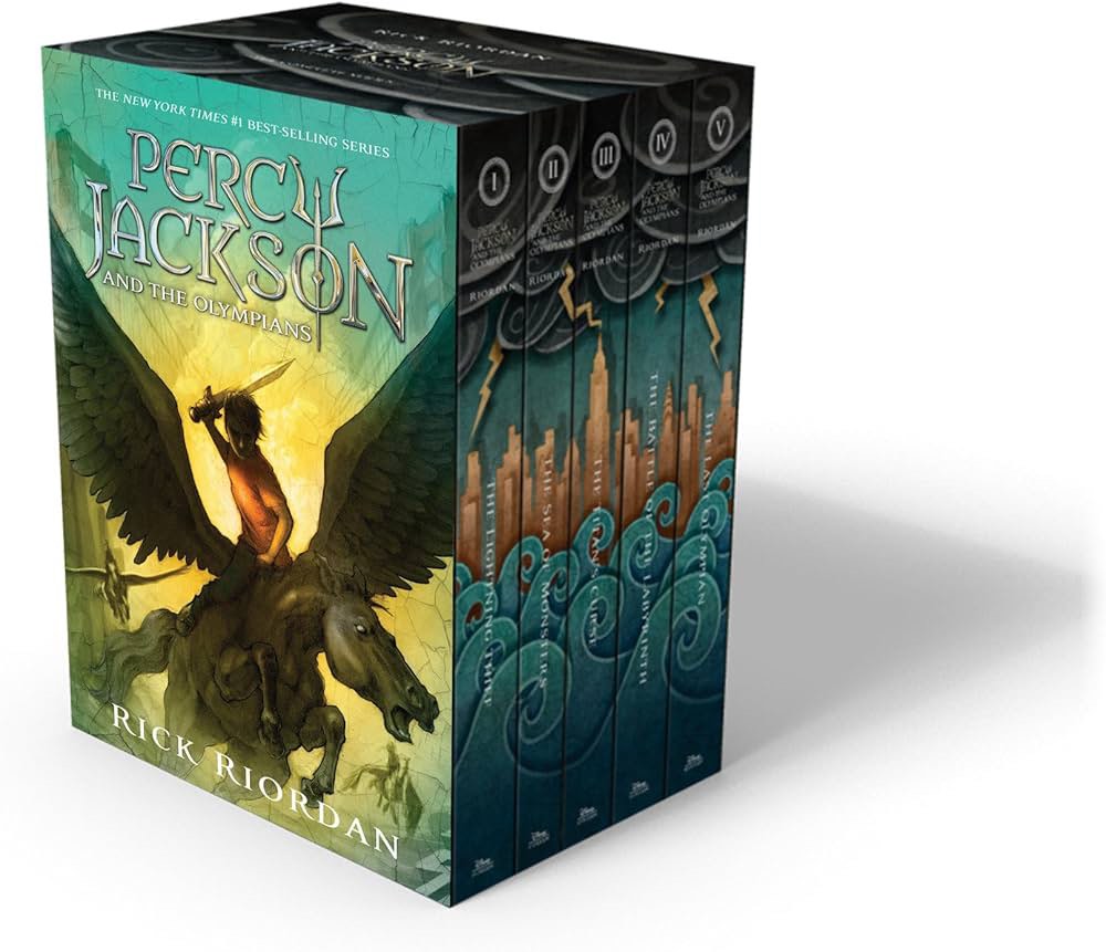 Percy Jackson and the Olympians Book Set by Rick Riordan, Hobbies ...