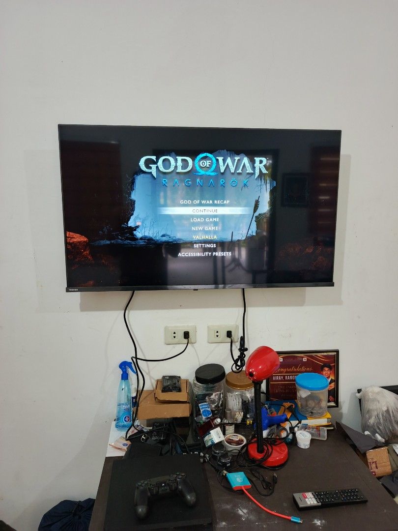 PlayStation 4 Slim 500gb Jailbreak with 1 OEM Controller (Category: PlayStation) located in Manila. Submitted by silentrabbit-d54677 (Listing ID 1423511712, Image 3). Description: - PlayStation 4 Slim console JB 500gb - Includes one controller - Power cable and HDMI cable included, micro usb charger - Running HEN 12.52 - Games installed: God of War Ragnarok, Grand Theft Auto V, The last of us 2, Tekken 7 - Ready to play! Pampanga Area Pwede shipp