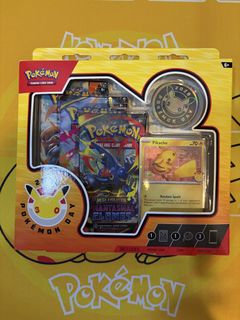 Pokemon 30th Anniversary Pikachu Celebrations Box, Hobbies & Toys, Toys
