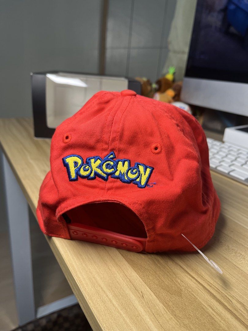 Pokemon Pokeball Cap (Category: Babies & Kids Fashion) located in Dasmarinas. Submitted by margo09 (Listing ID 1423512960, Image 2). Description: - Red cap with Pokeball design - Pokemon logo embroidery on the back - Youth size - Snapback closure - Collectible cap.