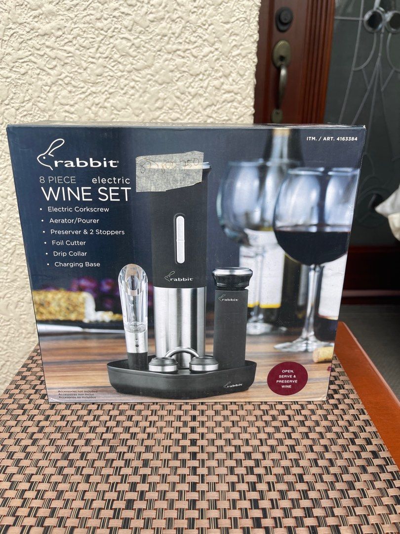 RABBIT Wine Set (Category: Wine Cellar & Storage) located in Marikina City. Submitted by closetb21 (Listing ID 1423466235, Image 1). Description: .