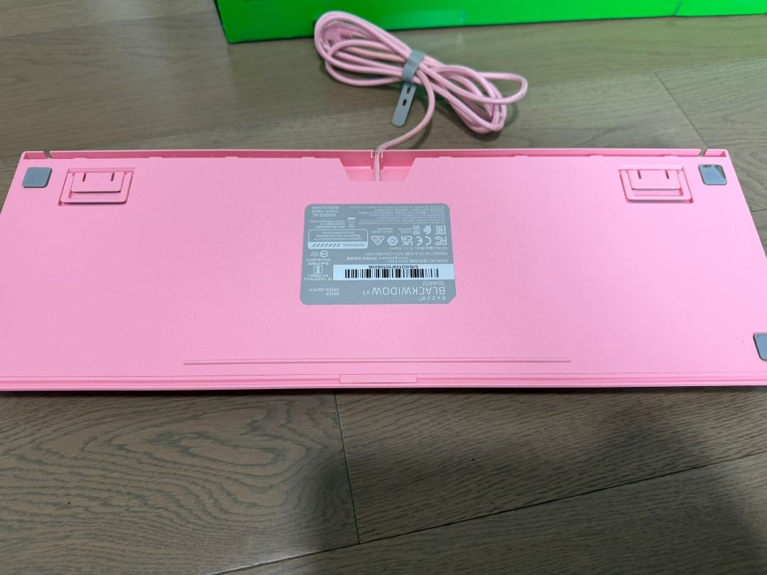 Razer Blackwidow V3 Pink Gaming Keyboard, Computers & Tech, Parts ...
