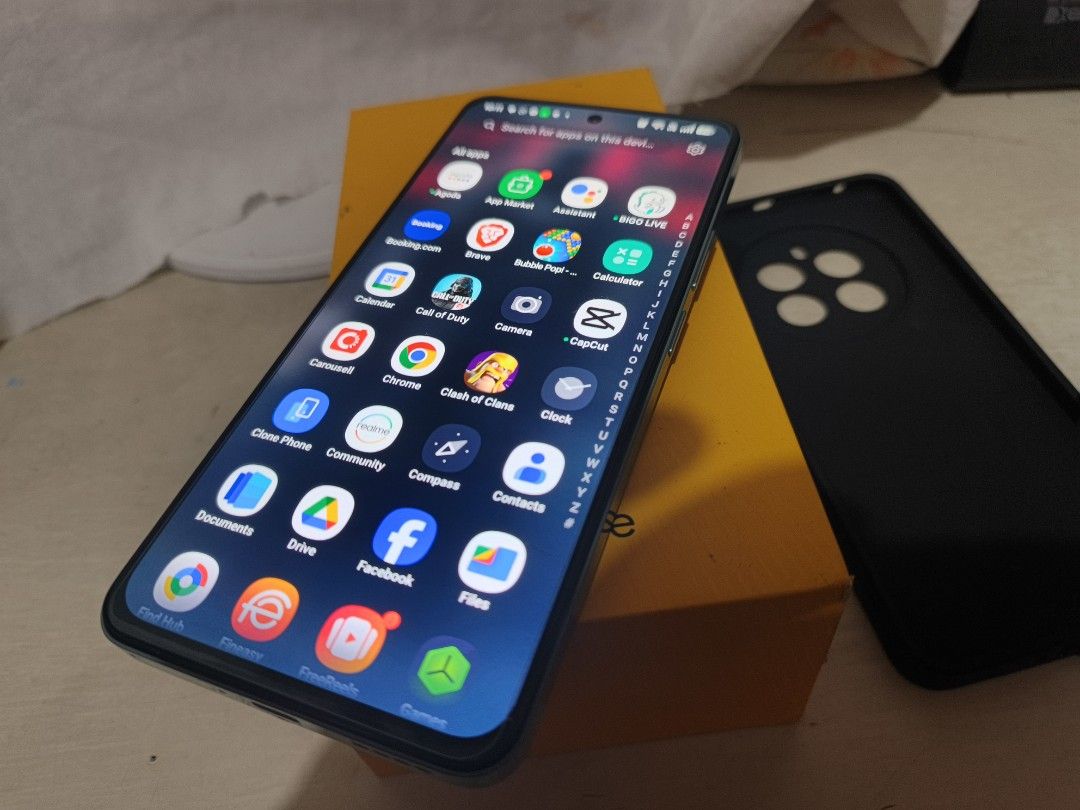 realme 12plus 8+8/256 5g (Category: Realme) located in Santa Rosa. Submitted by jeffermin21 (Listing ID 1423538335, Image 2). Description: REALME 12PLUS 5G 98% SMOOTH 100℅ WORKING CONDITION 8+8/128 6.7INCH AMOLED SCREEN INDISPLAY FINGER PRINT OPENLINE 5G NETWORK WITH BOX CHARGER ORIG 67W VOOC CHARGER ORIG UNUSED CABLE JELLY CASE UNUSED MINOR ISSUE SLIGHT AMOLED BURN HINDI HALATA NASA PICTURE SA HULI MIT UP PLACED SANTAROSA.