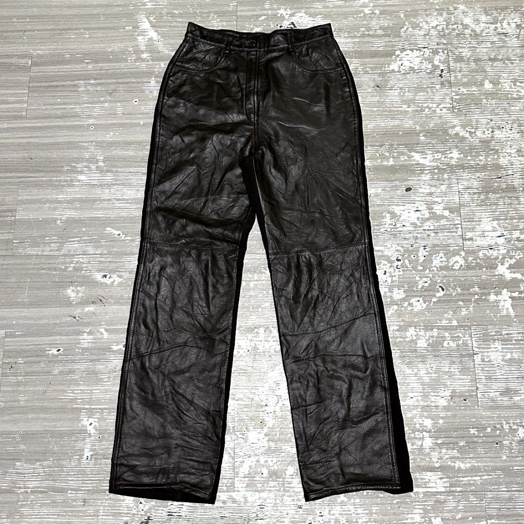 Ruzzo leather pants japan (Category: Jeans) located in Zamboanga. Submitted by _oliverbmth (Listing ID 1423606962, Image 1). Description: want to sell‼️‼️‼️ ruzzo leather pants japan excellent condition no issue size 40 on tag dimes 13x39 1500+sf pm📩.