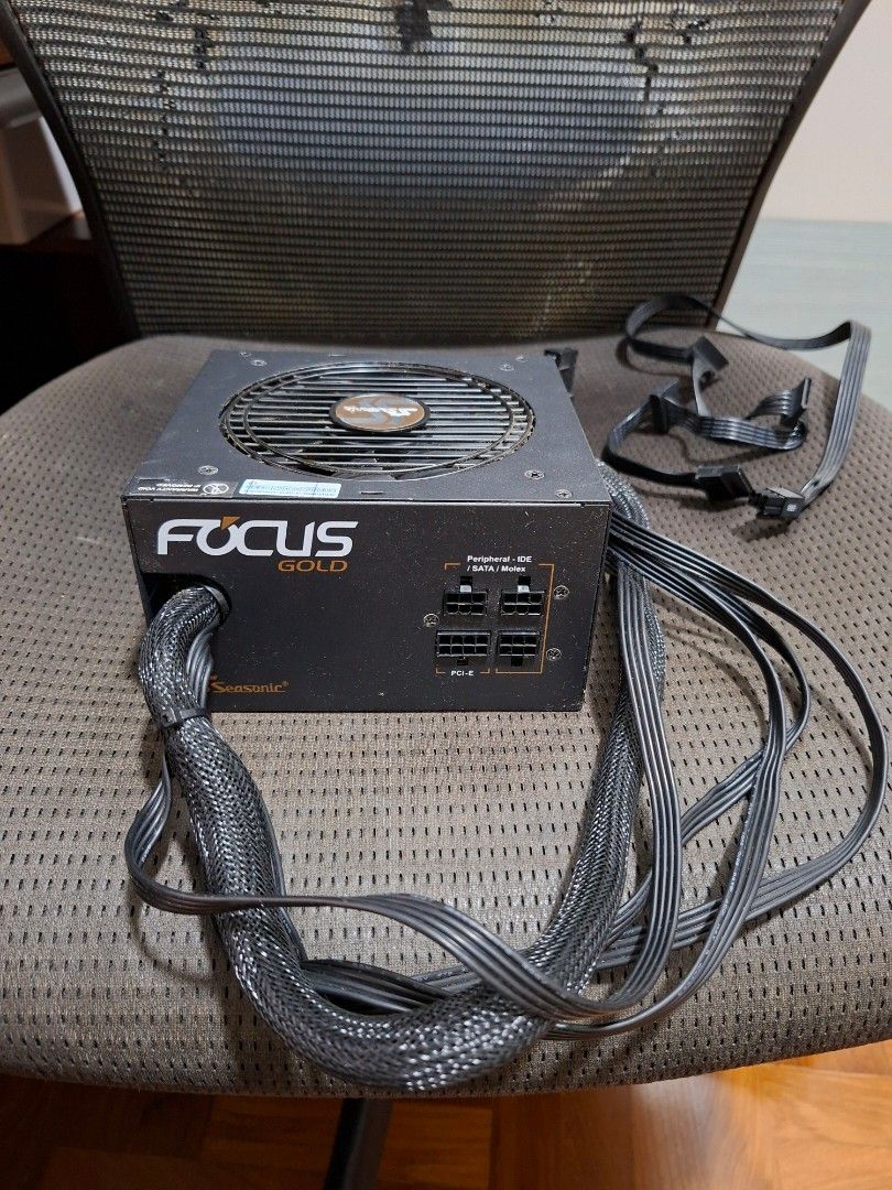 Seasonic FOCUS GX 650W PSU 80+ Gold (semi-modular), Computers & Tech ...