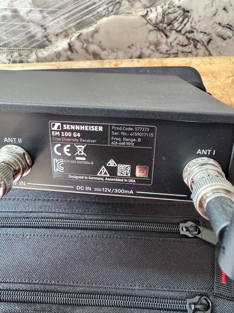 Sennheiser ew g4 wireless microphone65561407740035114
