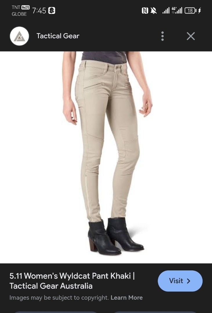 TACTICAL 511 WOMEN PANTS (Category: Other Bottoms) located in Bulacan. Submitted by side.hustle11 (Listing ID 1423470087, Image 1). Description: 511 tactical women stretch waistline 30 length 39 hemp 6 excellent condition loc bulacan.