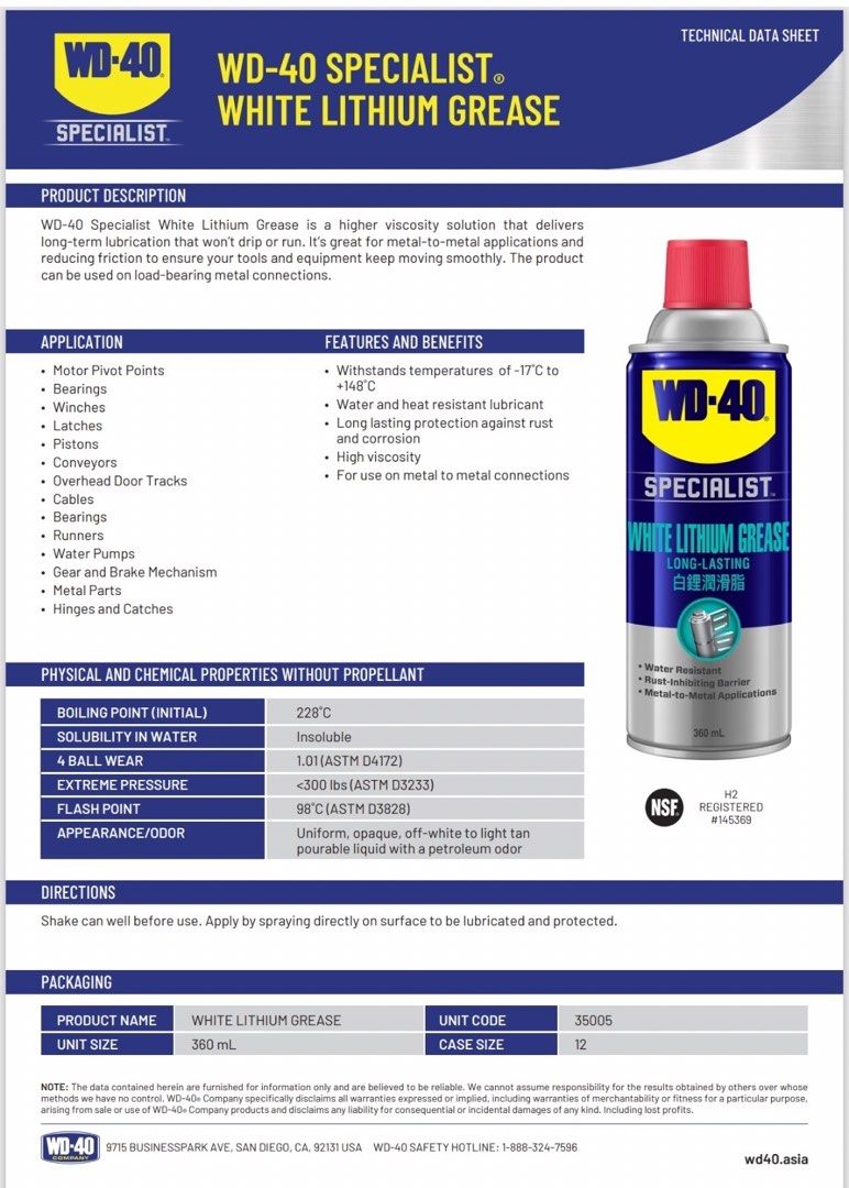 WD-40 LUBES / DRY CLEANER (Category: Everything Else Others) located in Manila. Submitted by franciscojof (Listing ID 1423517645, Image 1). Description: February 26,2026 SELLING FROM MY COMPANY,WM WD-40 LUBE ( DRY) CLEANERS - for cleaning of computers, aircons, belts, brakes , sticker remover and many more SEE ATTACHED. PM me for your queries. Your Business Supplier- Consultant #WD40 #lubes @highlight.