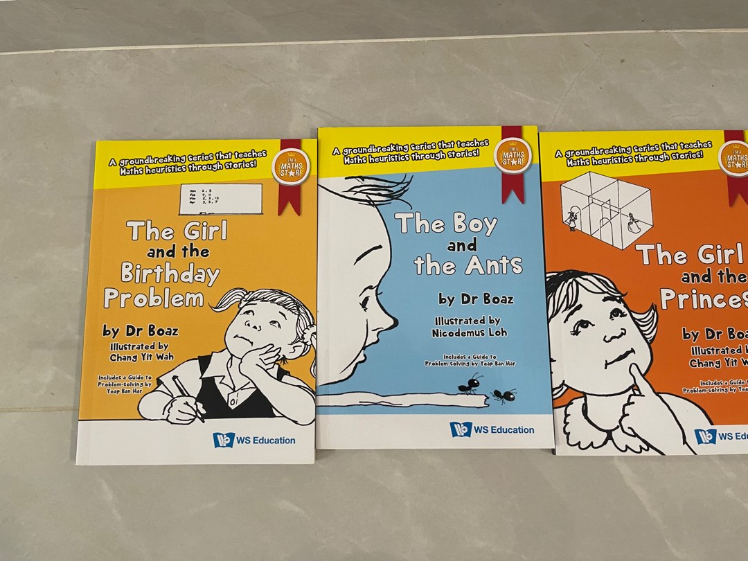 Ws Books WS Education Maths Problem Books Set, Hobbies & Toys, Books & Magazines ...