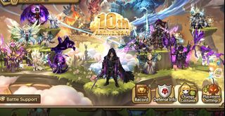 Compte Summoners War: Sky Arena - Groa + Leah + Leo - Android/Apple