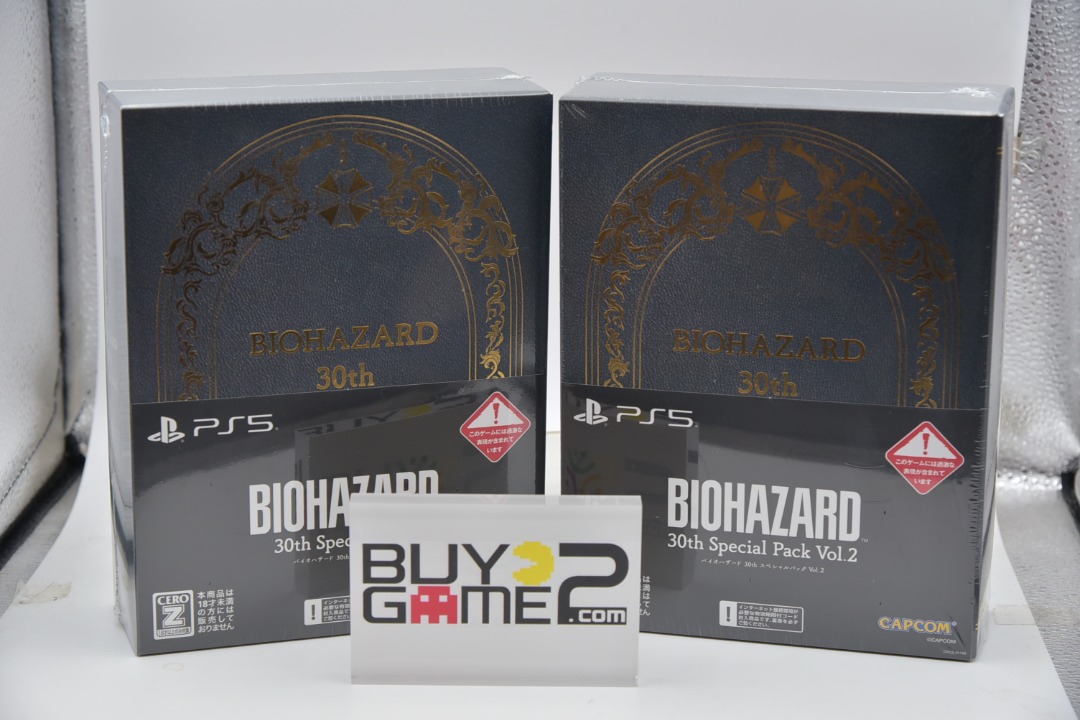 (全新) PS5 Biohazard 2+3+4 (日本限定版 30th 週年紀念限定版, 中文/ 英文/ 日文) - 生化危機 9 ...