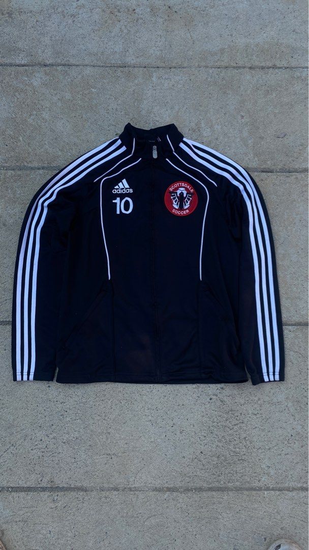 Adidas Trackjacket (Category: Activewear) located in Cabanatuan. Submitted by cj.declutter (Listing ID 1423619860, Image 1). Description: 8.5/10 19x25.