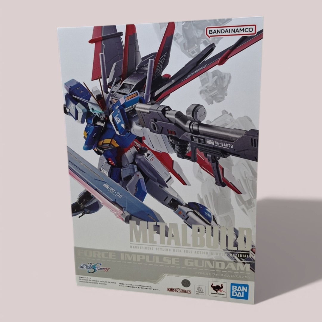 alan322hk日本代購 METAL BUILD Force Impulse Gundam 脈衝高達 日版 連 運輸盒, 興趣及遊戲, 玩具 ...