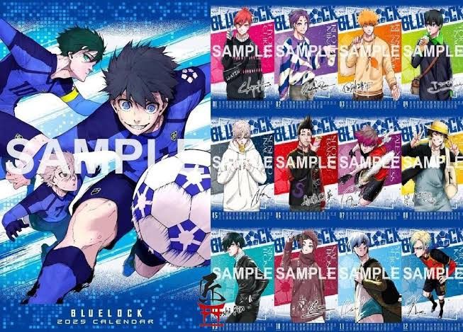 Blue Lock vol 32 with Calendar (Category: Comics & Manga) located in Manila. Submitted by quickocean (Listing ID 1423697693, Image 1). Description: - Blue Lock 2025 Calendar - Includes special edition postcards - Featuring various Blue Lock characters - Still sealed in original packaging.