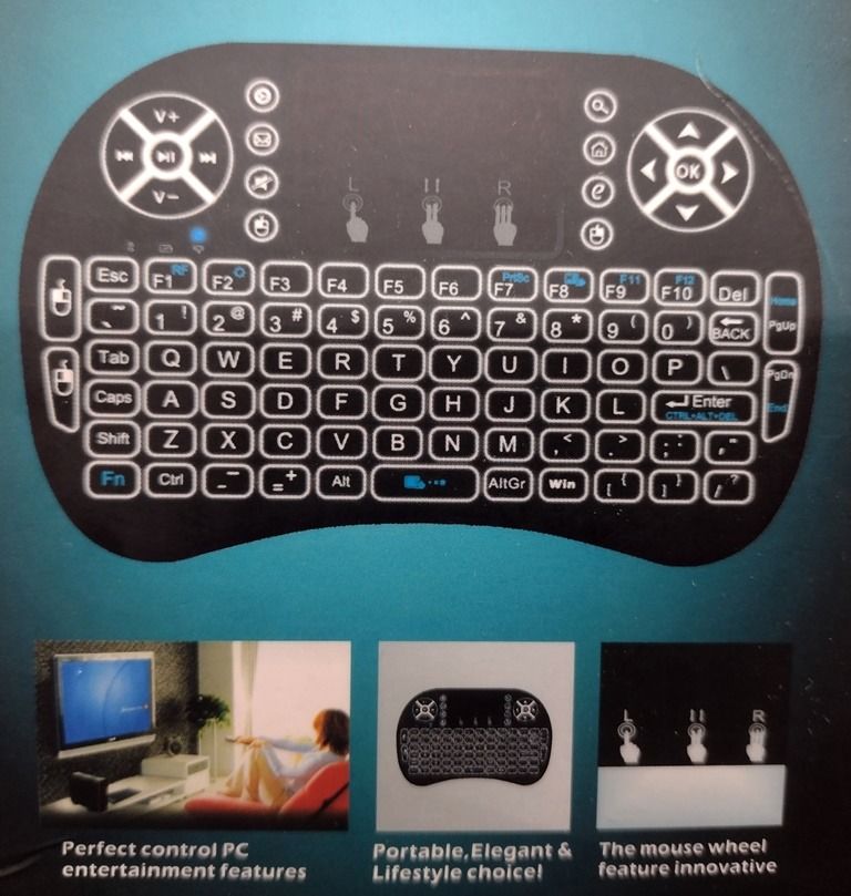 Bluetooth Mini Keyboard-Mouse + OTG bundle (Category: Computer Keyboard) located in Quezon City. Submitted by mondy_mond (Listing ID 1423752996, Image 3). Description: Reason For Selling (RFS): De-cluttering This Bluetooth Mini Keyboard-Mouse + OTG bundle... *Includes 1x ALMOST NEW Bluetooth Mini Keyboard-Mouse & 1x NEW Multifunction On-The-Go (OTG) device *Bluetooth Mini Keyboard-Mouse used a few times & put in storage *Bluetooth Mini Keyboard-M