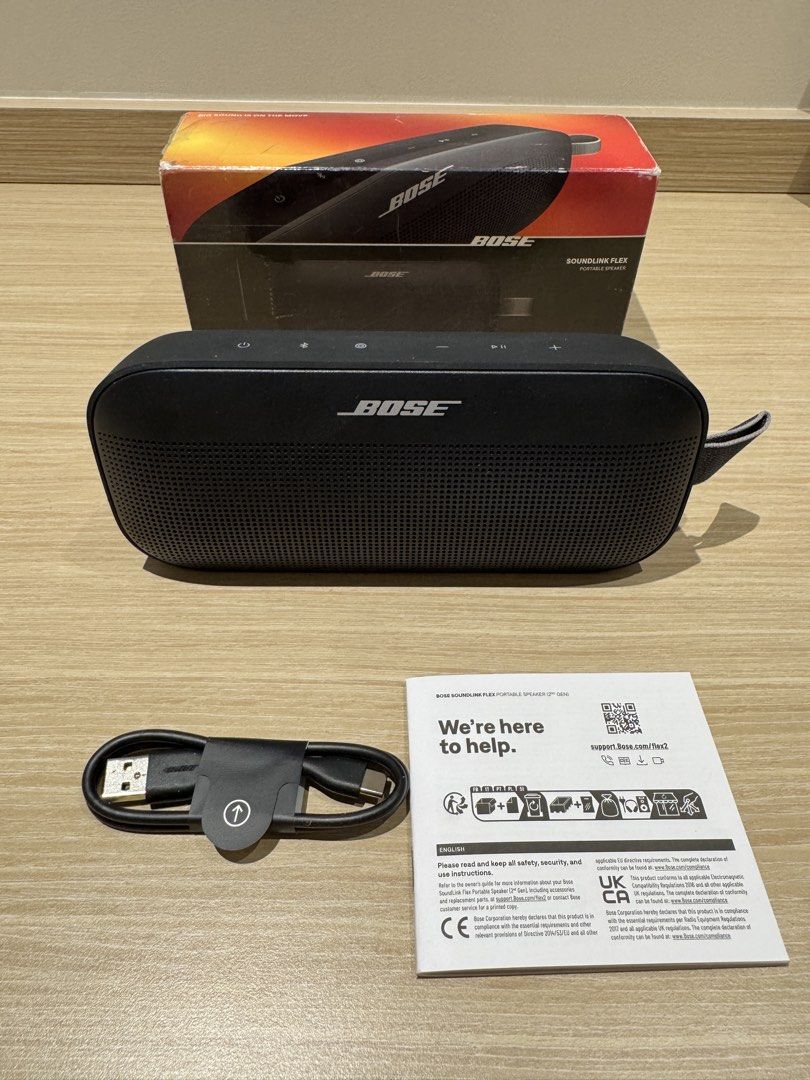 Bose Soundlink Flex 2nd Gen (Category: Portable Music Players) located in Manila. Submitted by nxtwatch.stip925 (Listing ID 1423755168, Image 1). Description: Bose Soundlink Flex 2nd Gen Raffle won gadget Just opened to test and check Never used Mall Retail Price.
