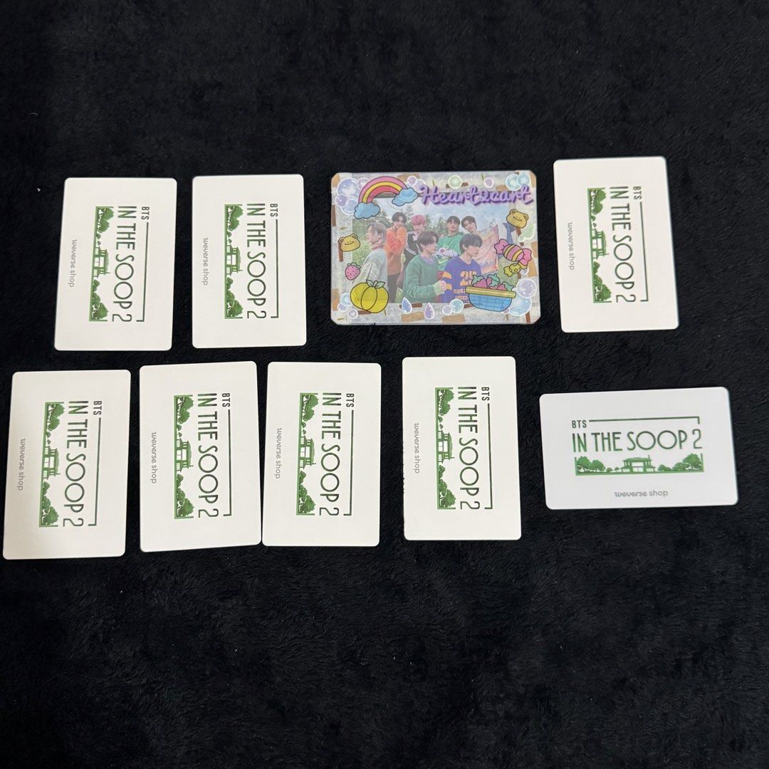 BTS In The Soop 2 Photocard SET (Category: K-Wave Merchandise) located in Pasay City. Submitted by heart2cart (Listing ID 1423639634, Image 2). Description: Onhand and ready to ship.